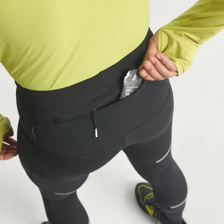 Adidas Mens Adi365 Climawarm Tights - Black - Image 3