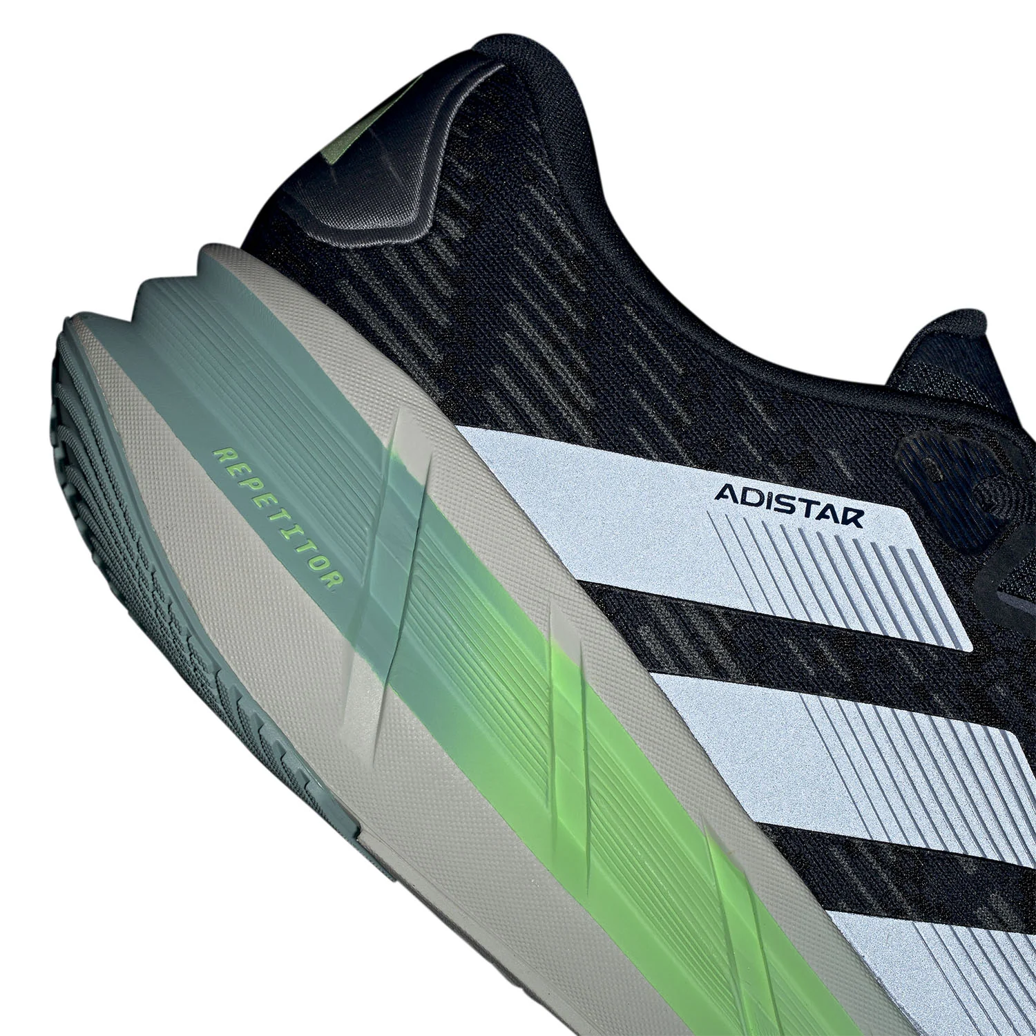 Adidas Mens Adistar 4 - Aurora Ink/Preloved Ink/Lime Burst - Neutral - AW25 - Image 6