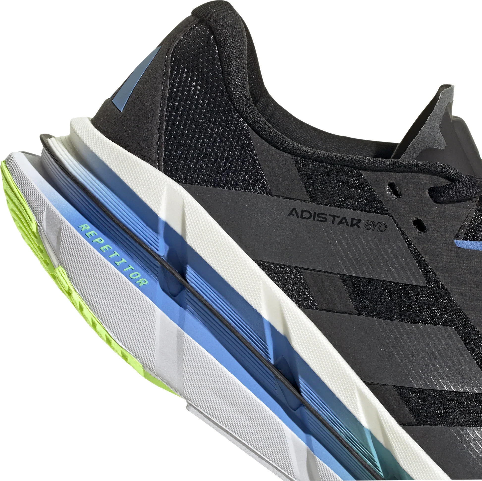 Adidas Mens Adistar BYD - Core Black/Grey Five/Blue Fusion - Neutral - AW25 - Image 3