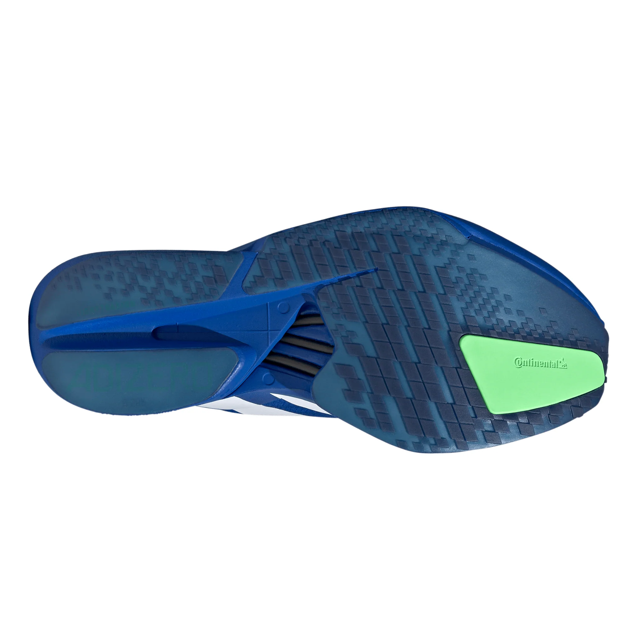 Adidas Mens Adizero Adios Pro 4 - Blue/Footwear White/Lime Burst - Neutral - SS26 - Image 2
