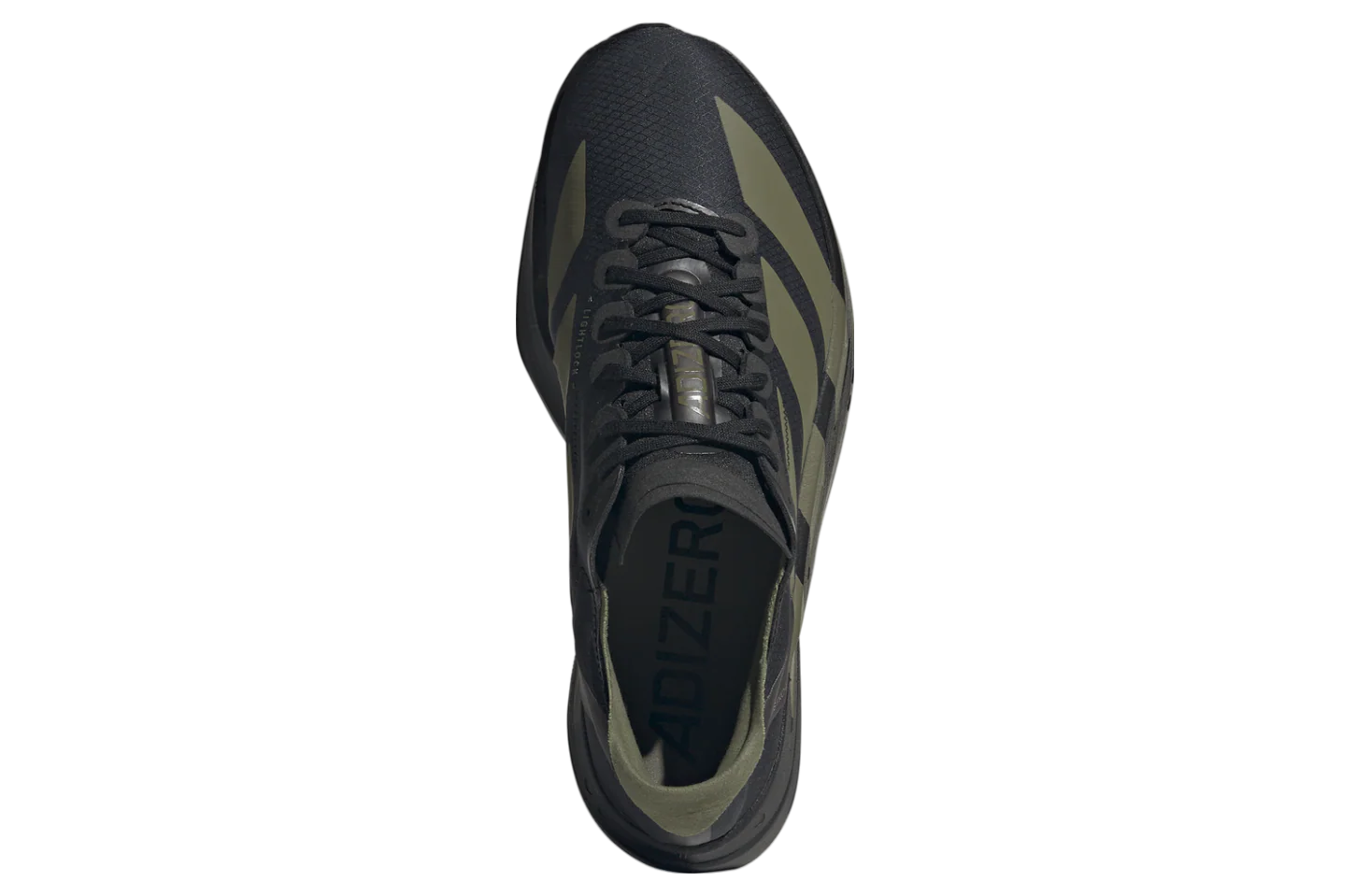Adidas Mens Adizero Adios Pro 4 - Core Black/Focus Olive/Charcoal - Neutral - SS25 - Image 6