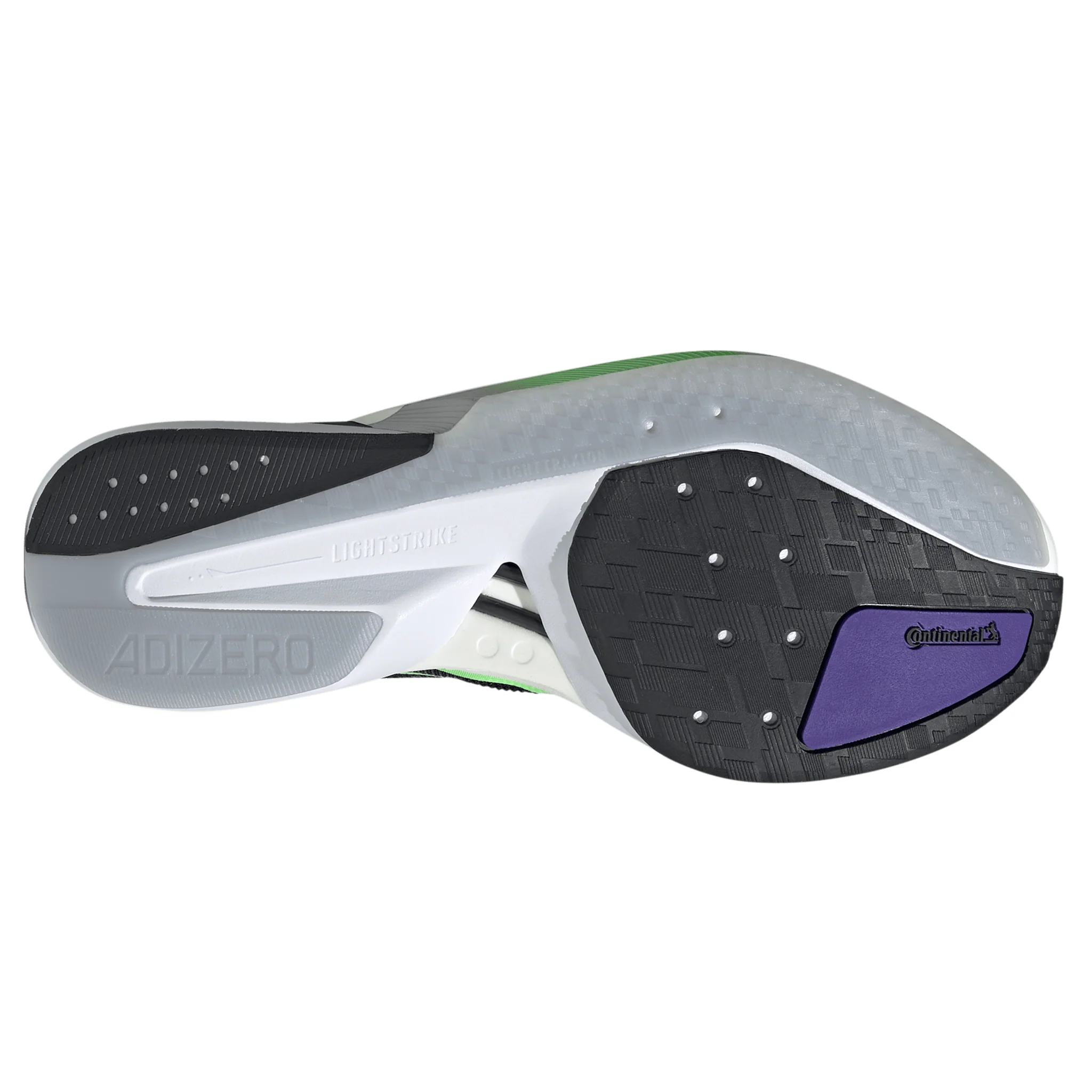 Adidas Mens Adizero Boston 13 - Core Black/Lime Burst/Energy Ink - Neutral - SS26 - Image 2