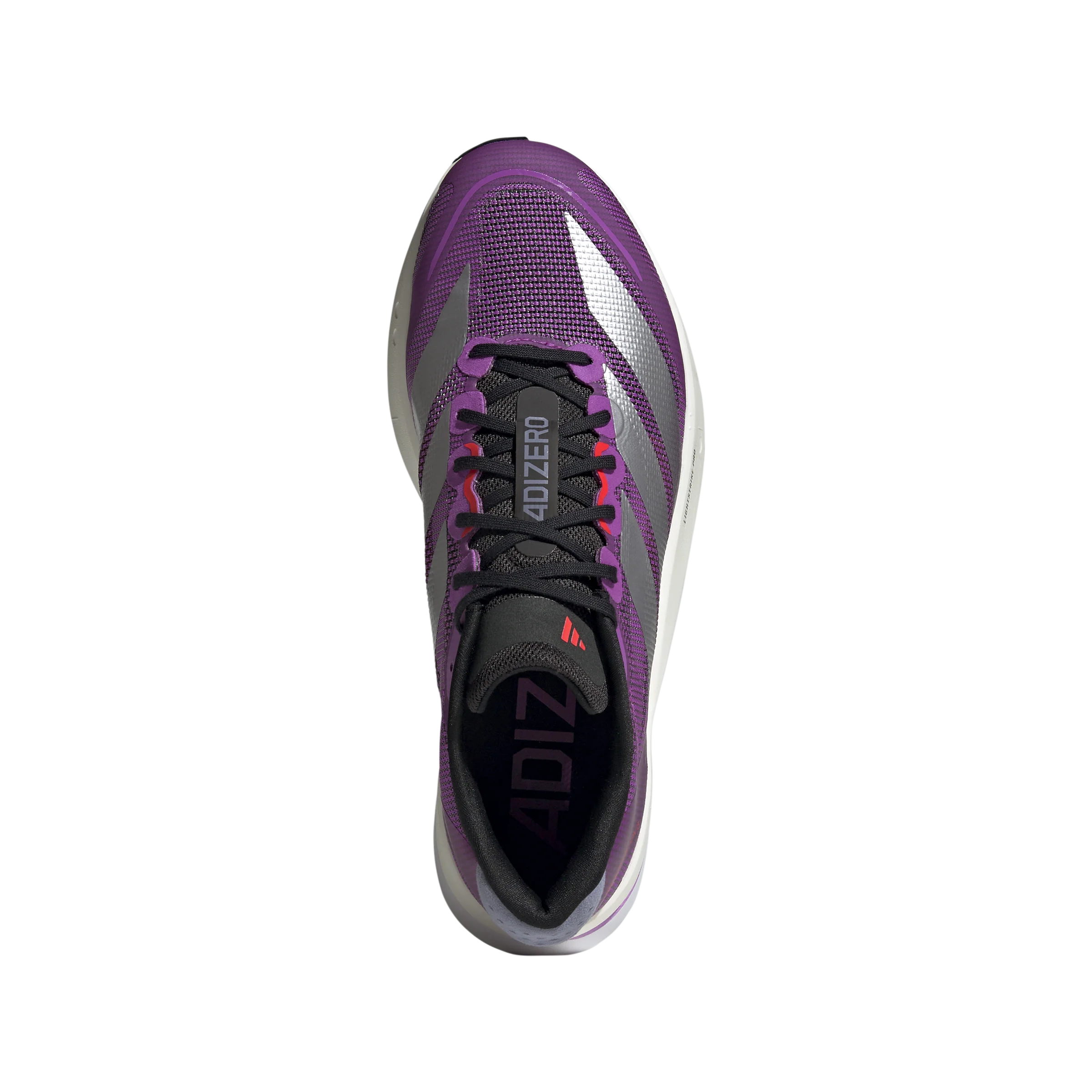 Adidas Mens Adizero Boston 13 - Purple Burst/Silver Metallic/Lucid Red - Neutral - AW25 - Image 5