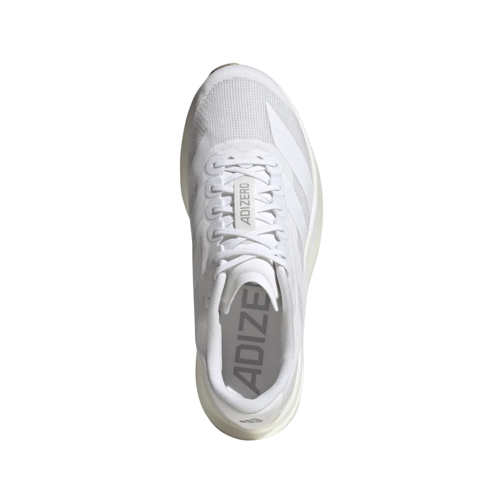 Adidas Mens Adizero Evo SL - Footwear White/Footwear White/Warm Sandstone - Neutral - SS26 - Image 4