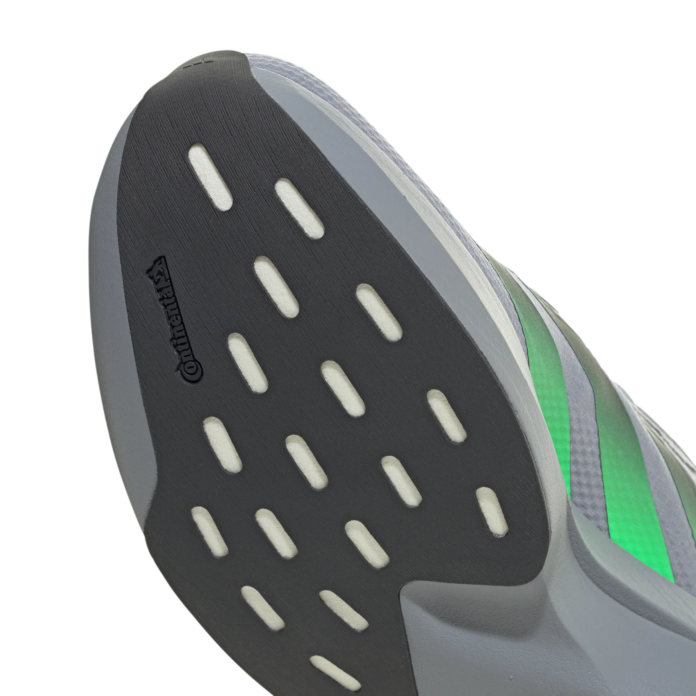 Adidas Mens Adizero Evo SL Woven - Grey/Screaming Green/Carbon - Neutral - SS26 - Image 7