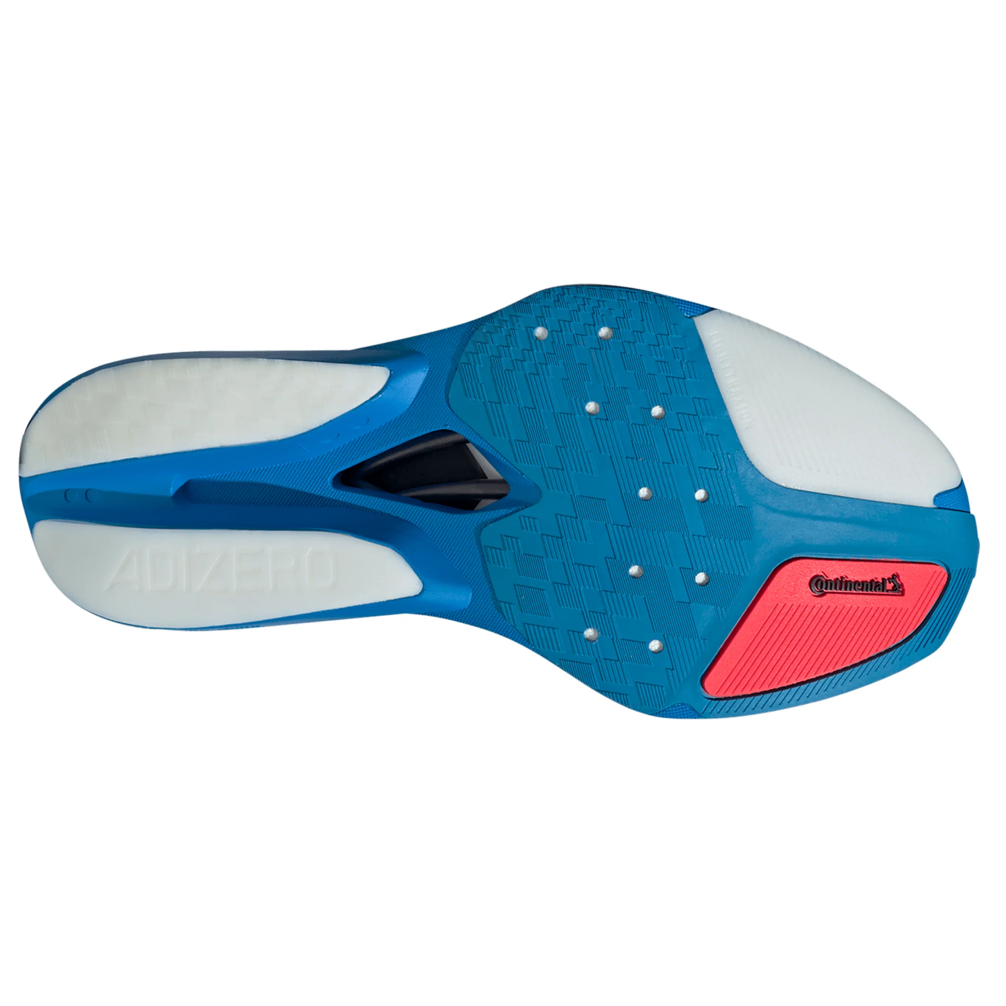 Adidas Mens Adizero Prime X3 Strung - Solar Blue/Silver Metallic/Lucid Red - Neutral - SS26 - Image 2