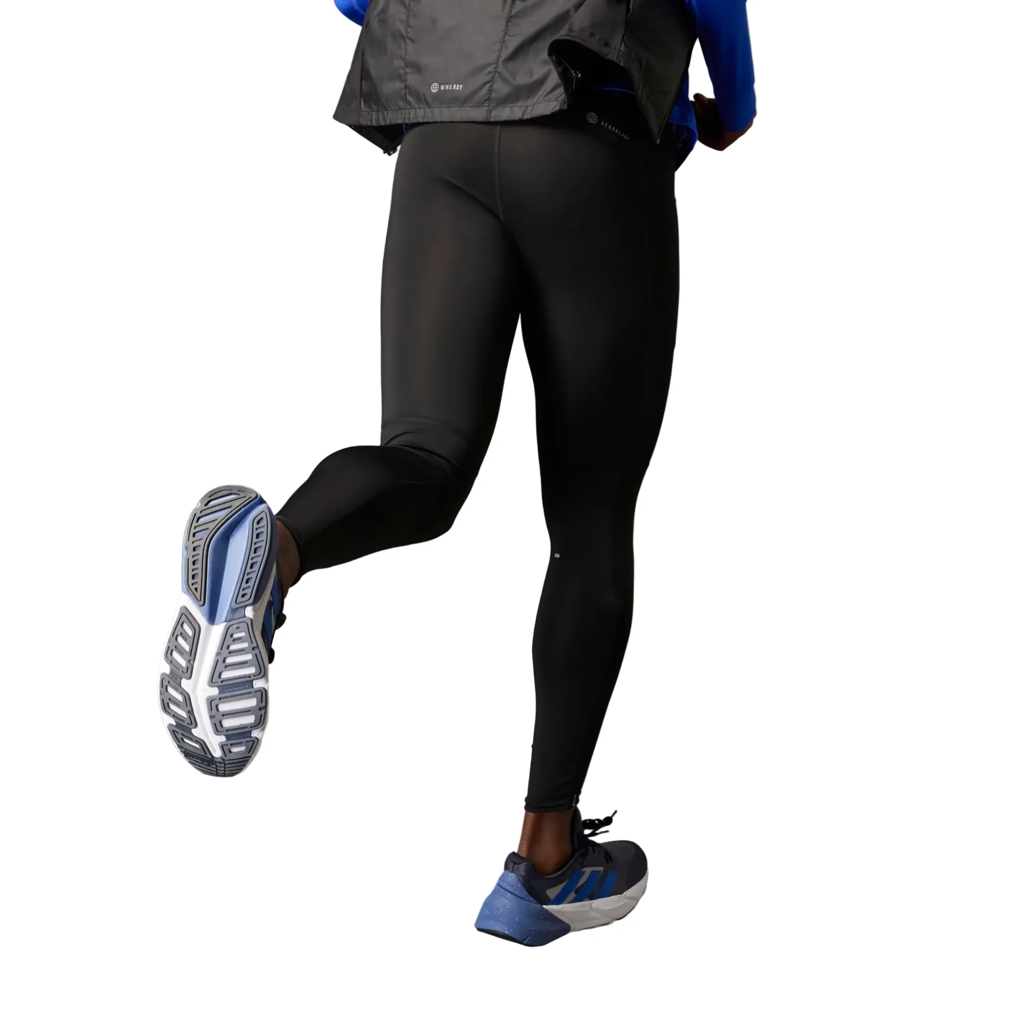 Adidas Mens Own the Run Leggings - Black - Image 3