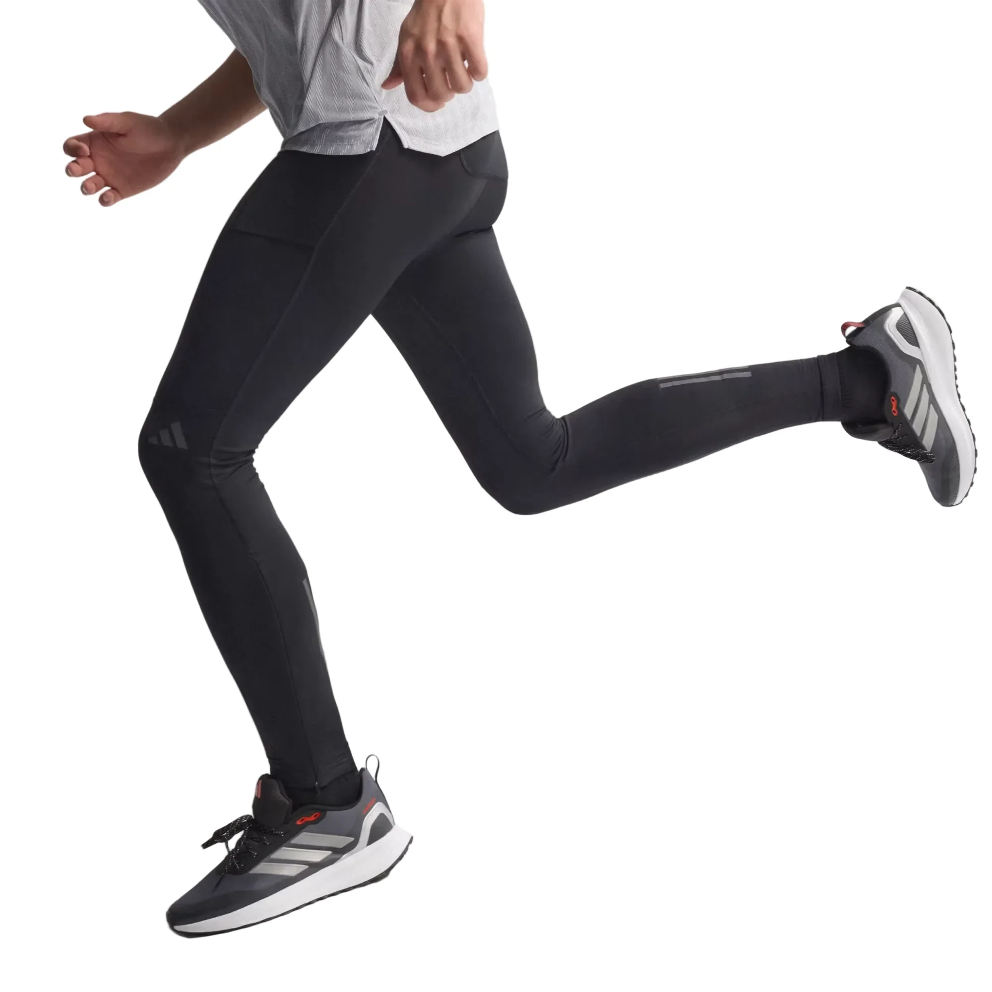 Adidas Mens Own the Run Winterized Tight - Black - Image 3