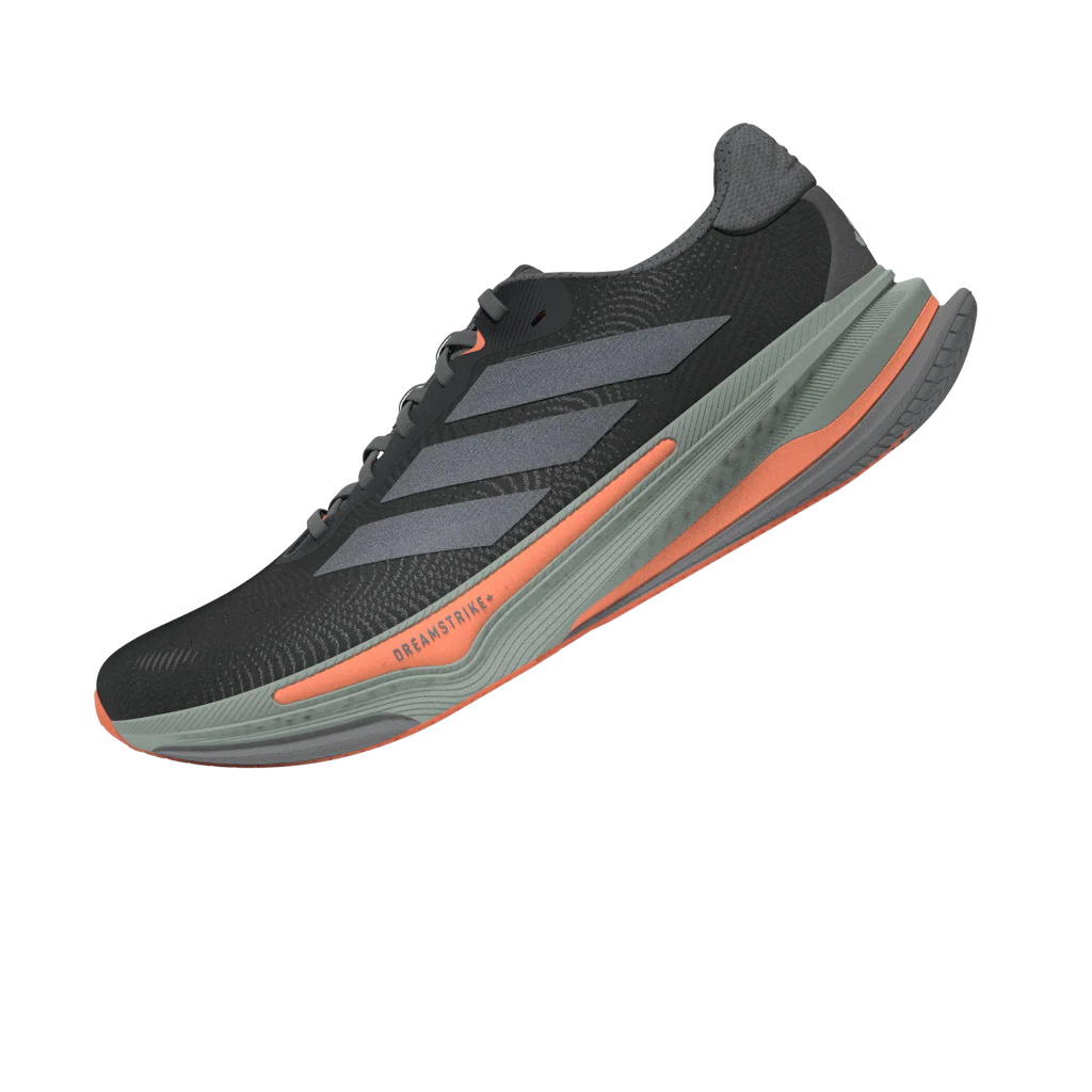 Adidas Mens Supernova Prima 2 - Grey Four/Iron Metallic/Lucid Orange - Neutral - SS26 - Image 13