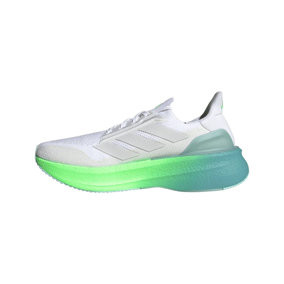Adidas Mens Ultraboost 5X - Footwear White/Dash Grey/Lime Burst - Neutral - AW25 - Image 4