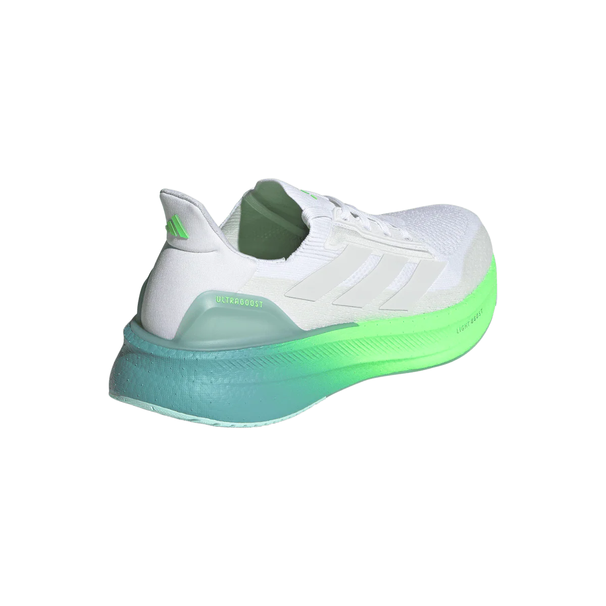 Adidas Mens Ultraboost 5X - Footwear White/Dash Grey/Lime Burst - Neutral - AW25 - Image 6
