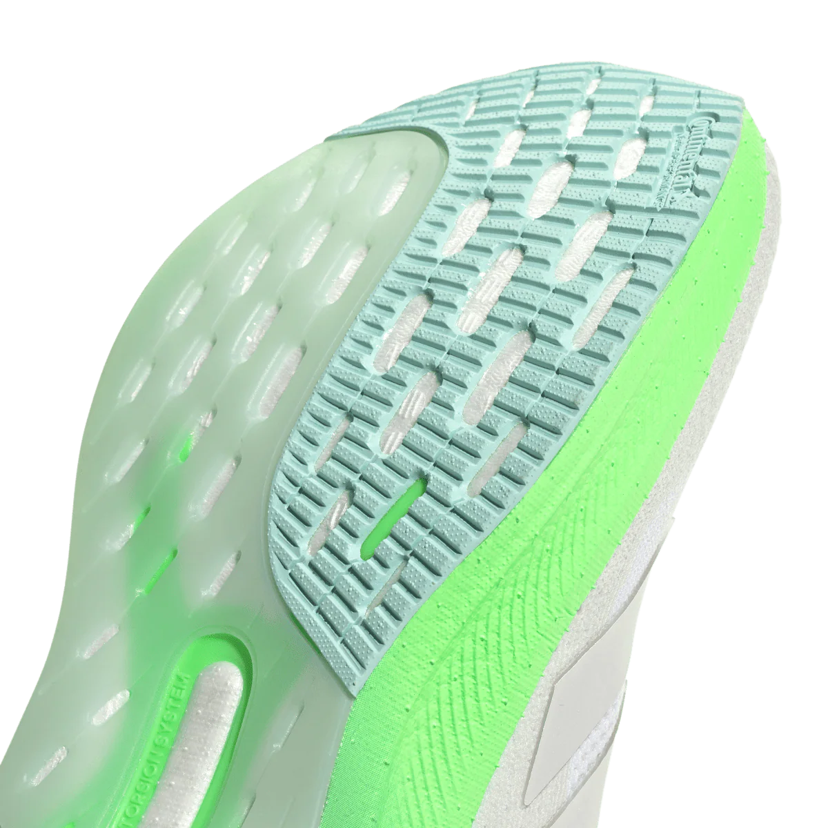 Adidas Mens Ultraboost 5X - Footwear White/Dash Grey/Lime Burst - Neutral - AW25 - Image 7
