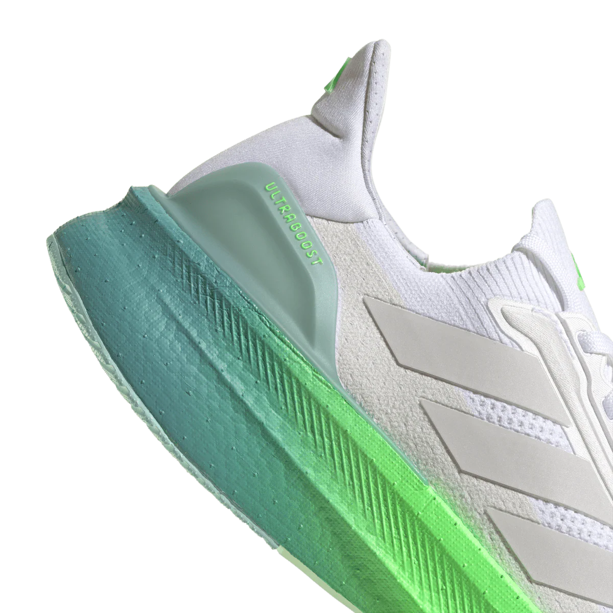 Adidas Mens Ultraboost 5X - Footwear White/Dash Grey/Lime Burst - Neutral - AW25 - Image 8