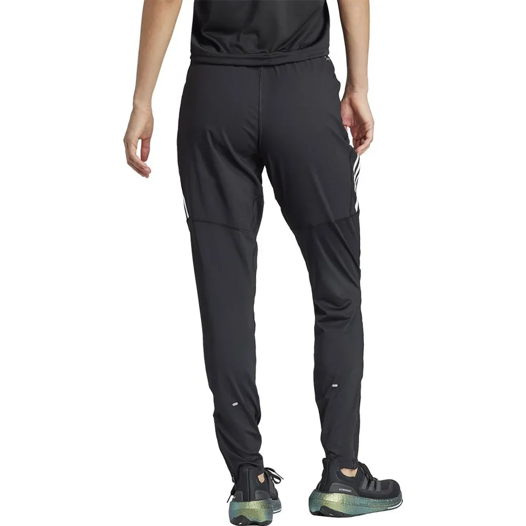 Adidas Womens 3 Stripes Pants - Black/White - Image 2