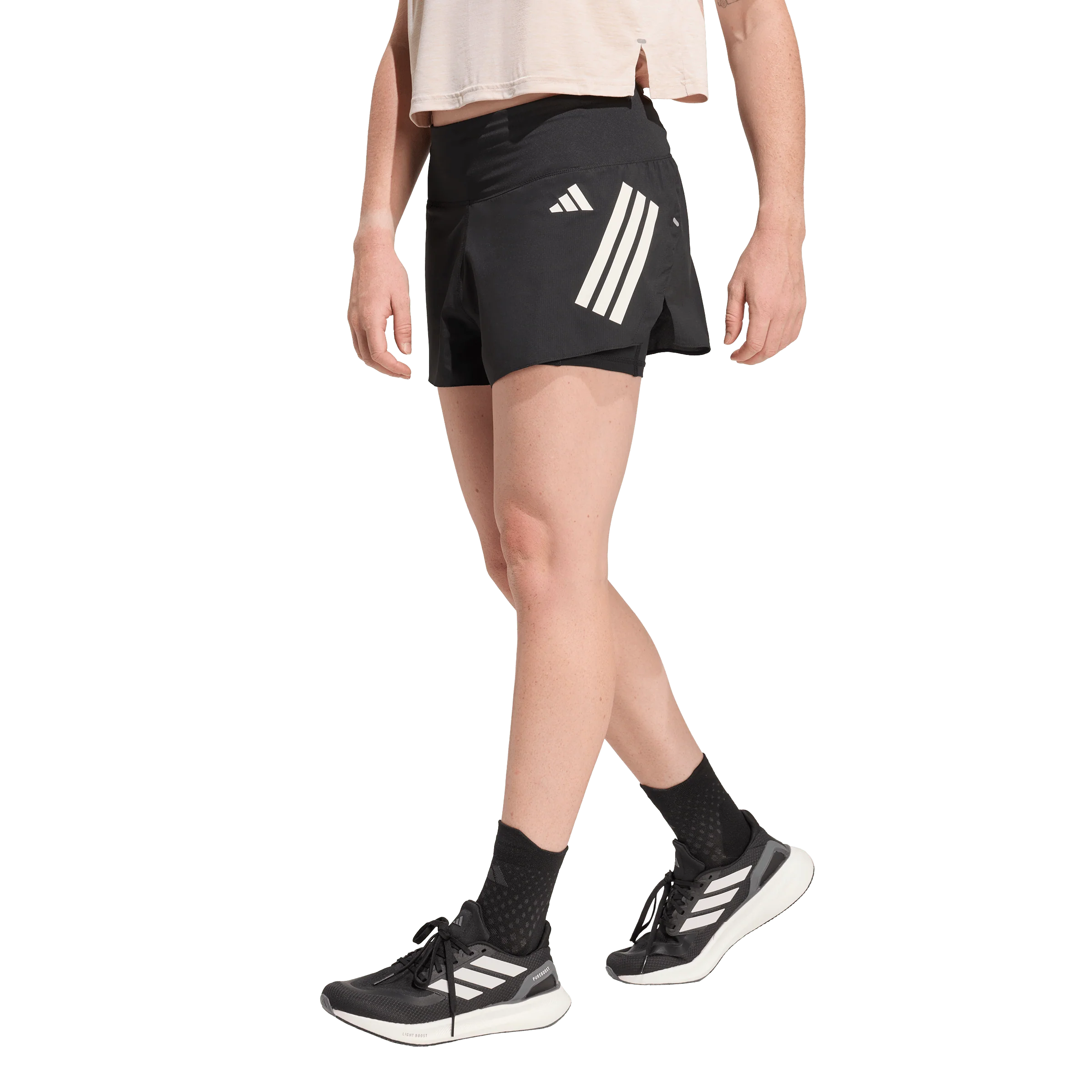 Adidas Womens ADI365 Formotion 2in1 Shorts - Black - Image 2