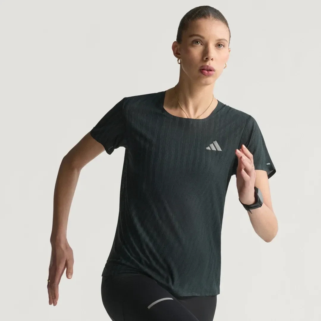 Adidas Womens Adi365 Climacool Tshirt - Black - Image 3