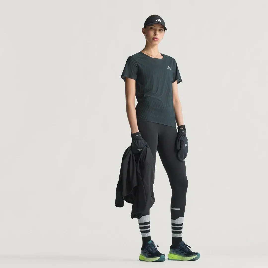 Adidas Womens Adi365 Climacool Tshirt - Black - Image 4