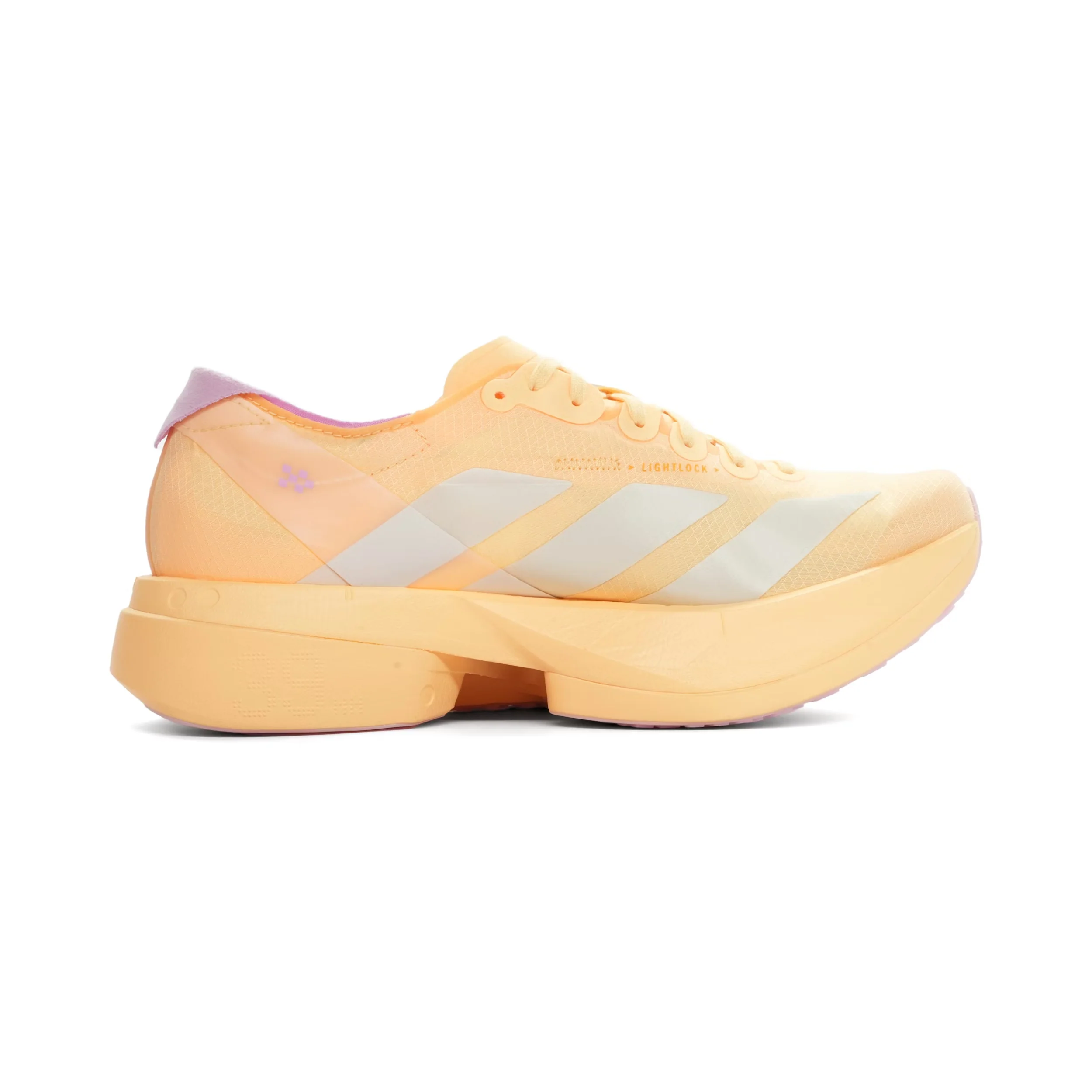 Adidas Womens Adizero Adios Pro 4 - Ice Tangerine/Ice Gold Metallic/Bliss Lilac - Neutral - SS26 - Image 5