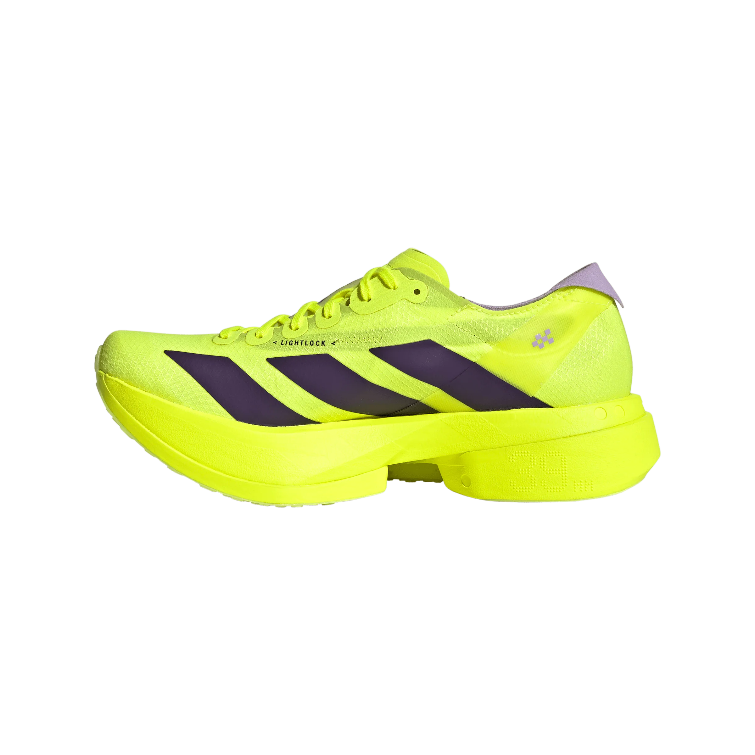 Adidas Womens Adizero Adios Pro 4 - Solar Yellow/Aurora Plum/Powder Plum - Neutral - SS26 - Image 3
