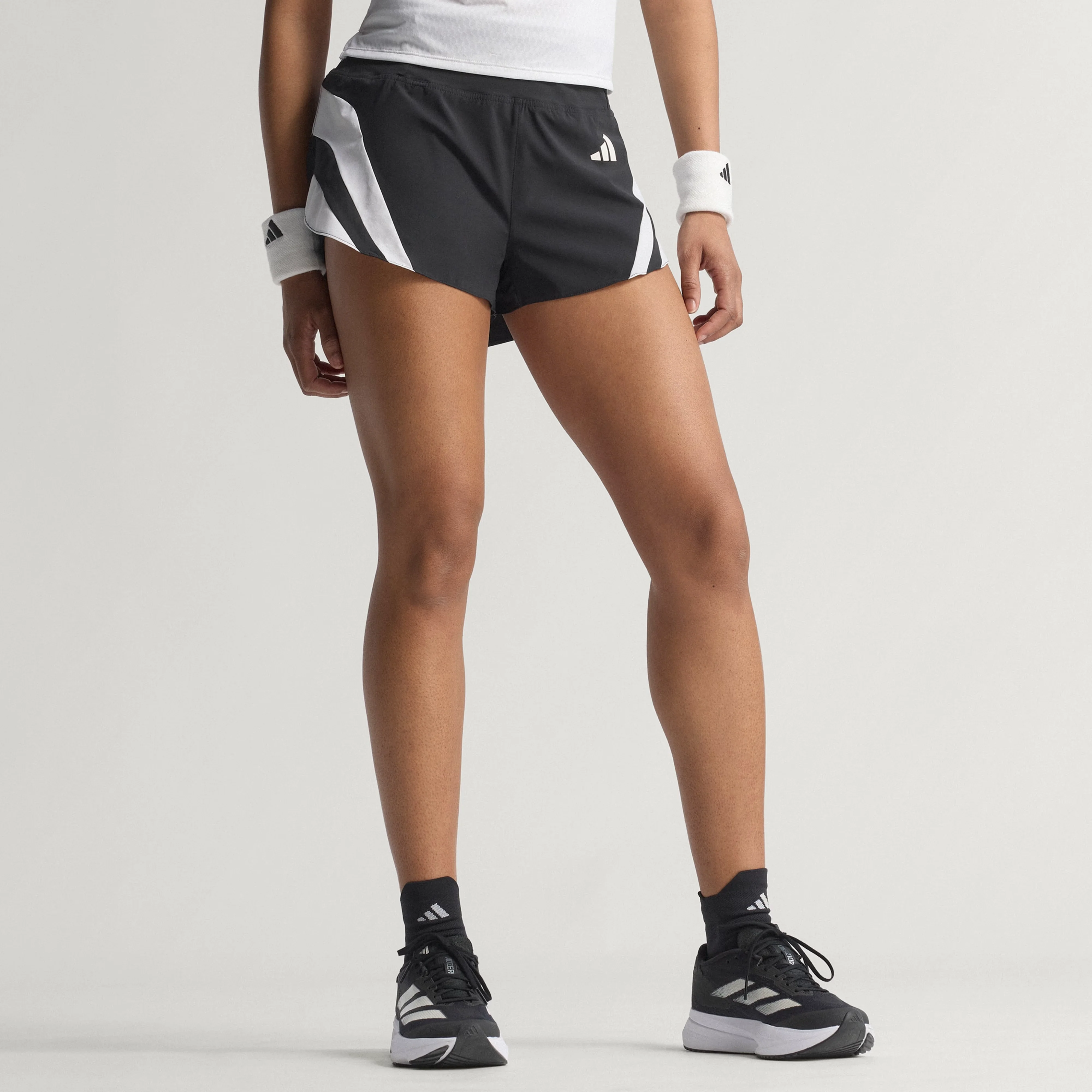 Adidas Womens Adizero Archive 2" Short - Black - Image 5