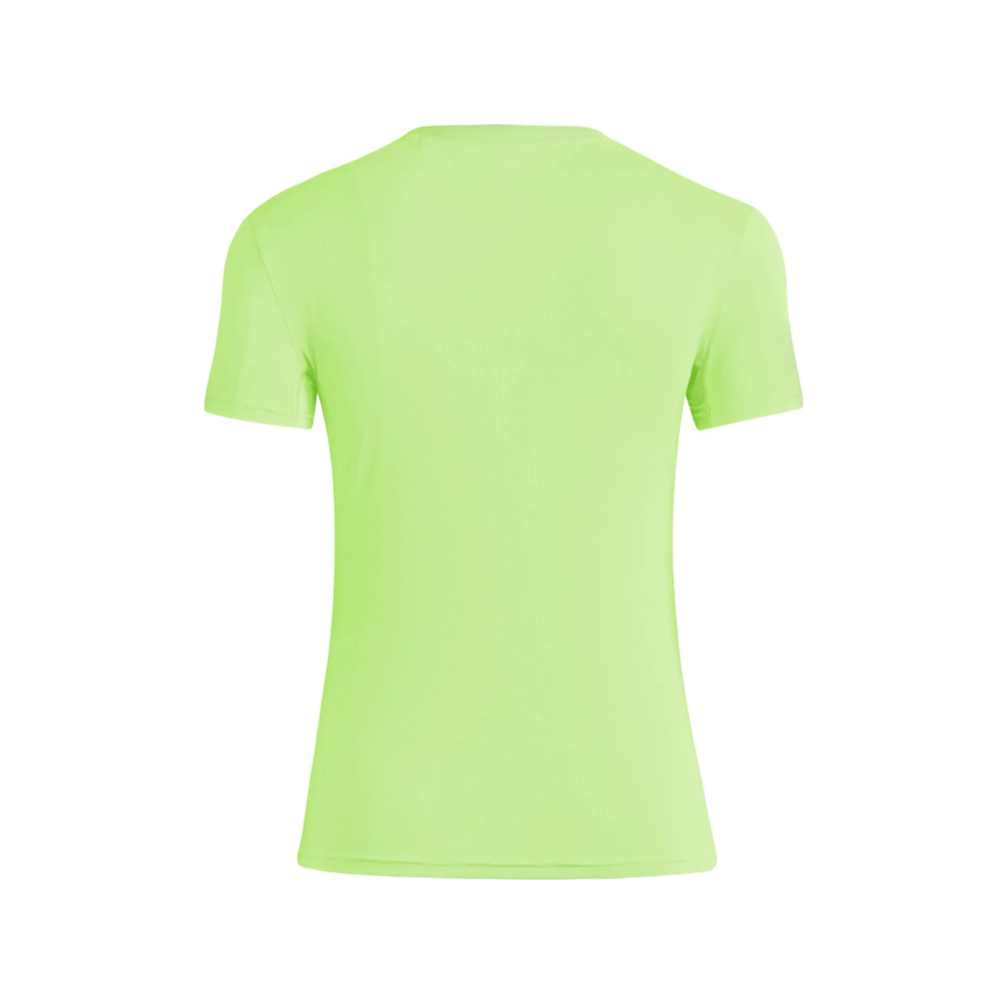 Adidas Womens Adizero Essentials Tee - Lucid Lemon - Image 2