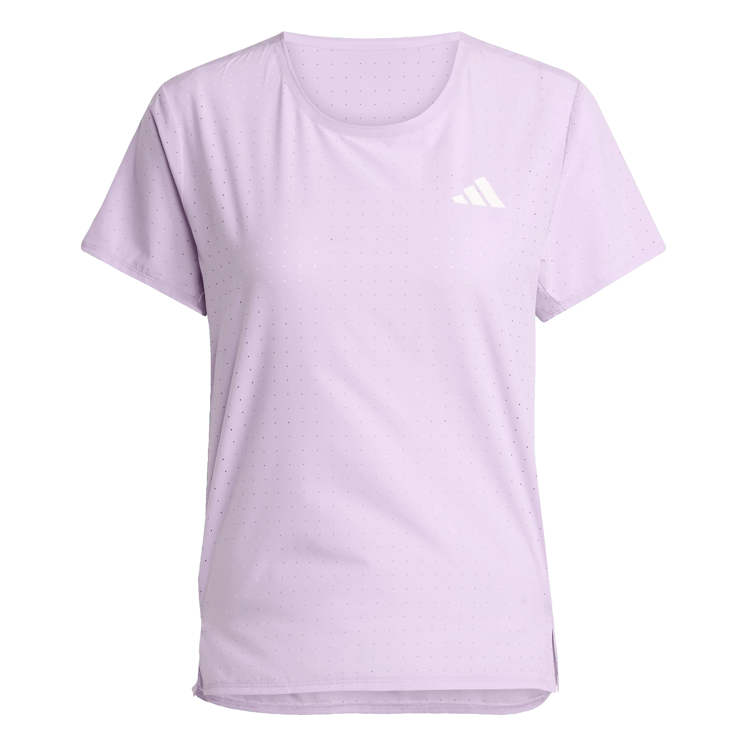 Adidas Womens Adizero Tee - Powder Plum