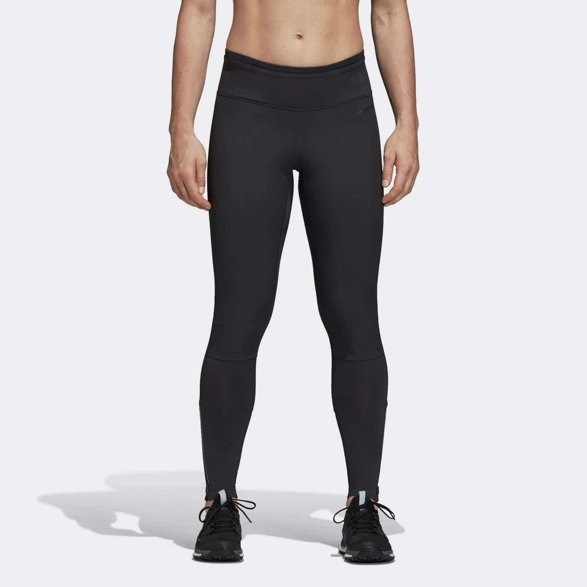 Adidas Womens Agravic Leggings - Black - Image 3