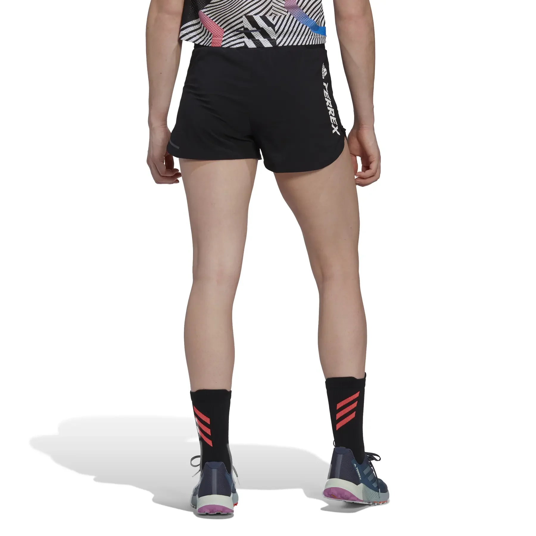 Adidas Womens Agravic Shorts - Black - Image 2