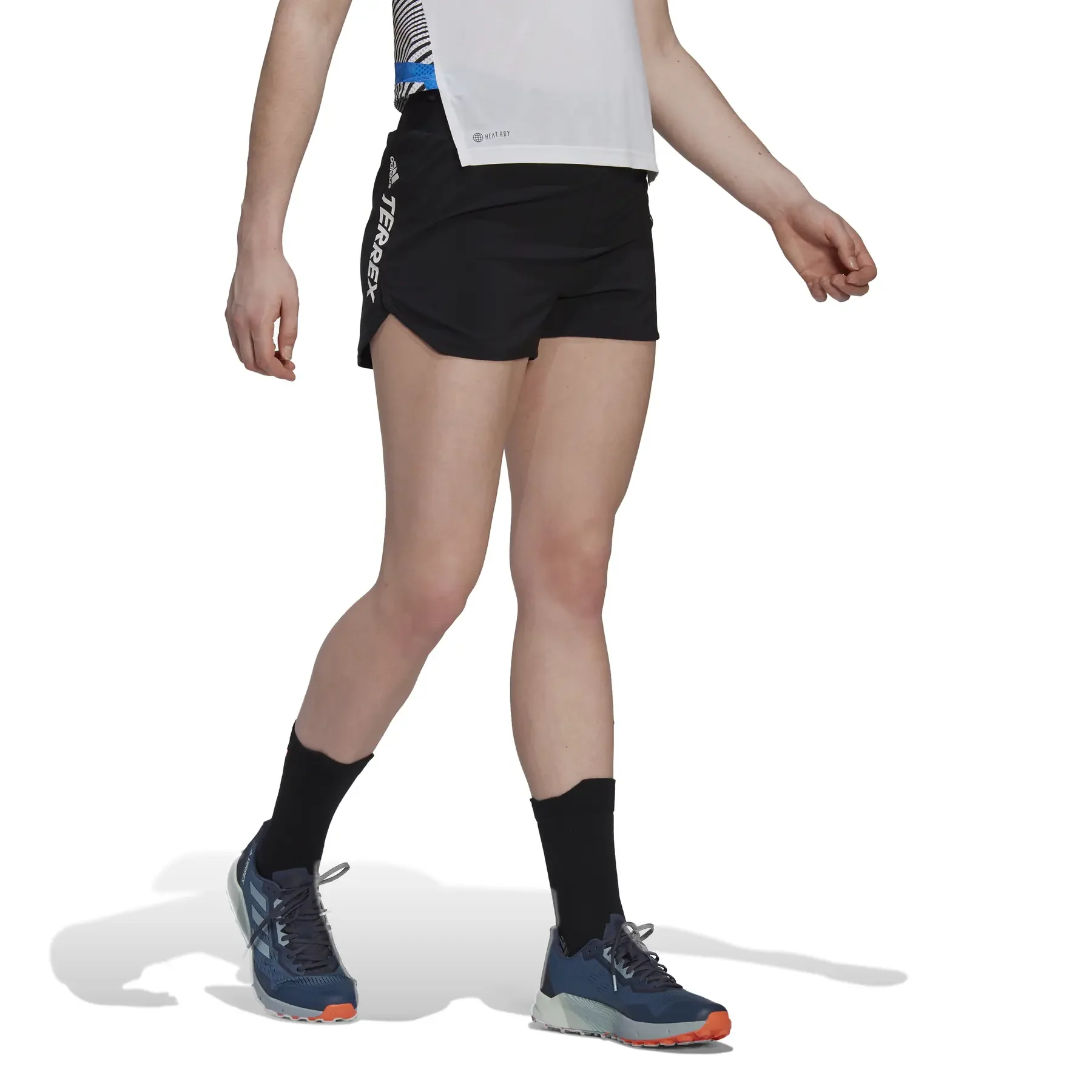 Adidas Womens Agravic Shorts - Black - Image 3