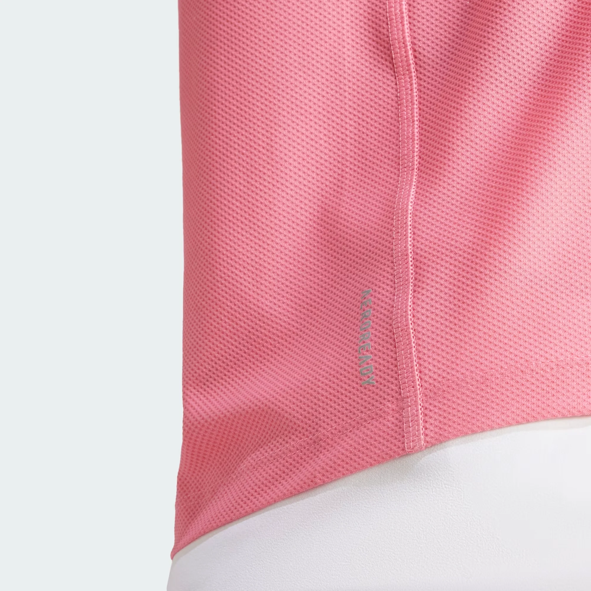 Adidas Womens Own the Run Tee - Pink - Image 6