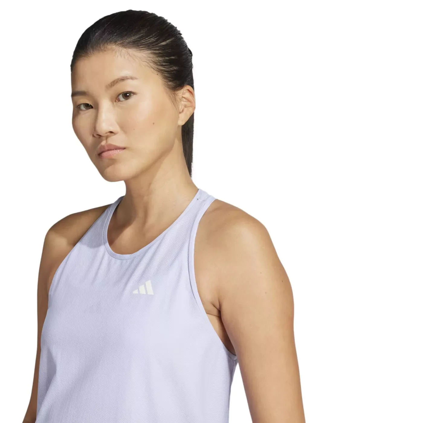 Adidas Womens Own The Run Top - Violet - Image 4