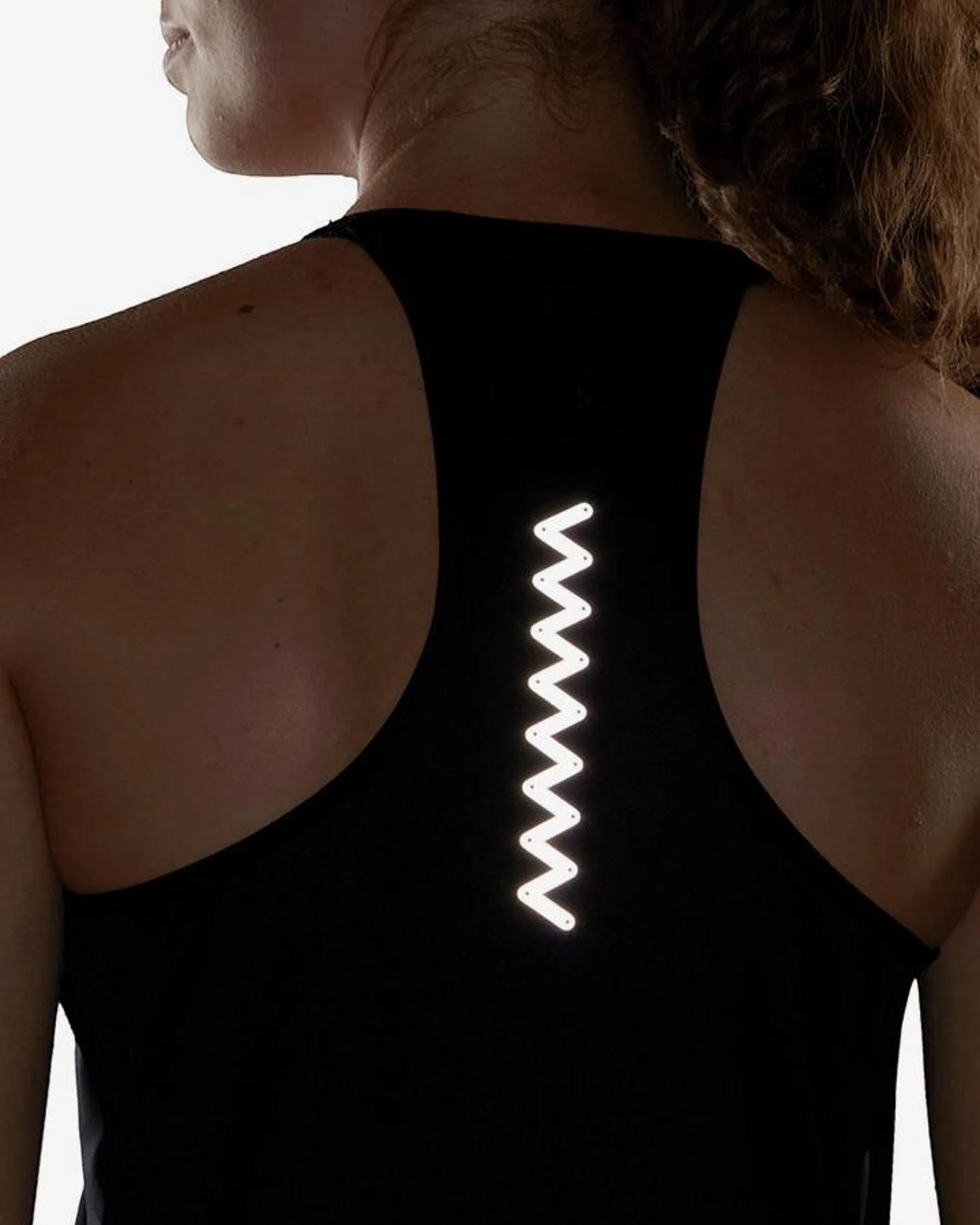 Adidas Womens Run Fast Tank Top - Black - Image 3