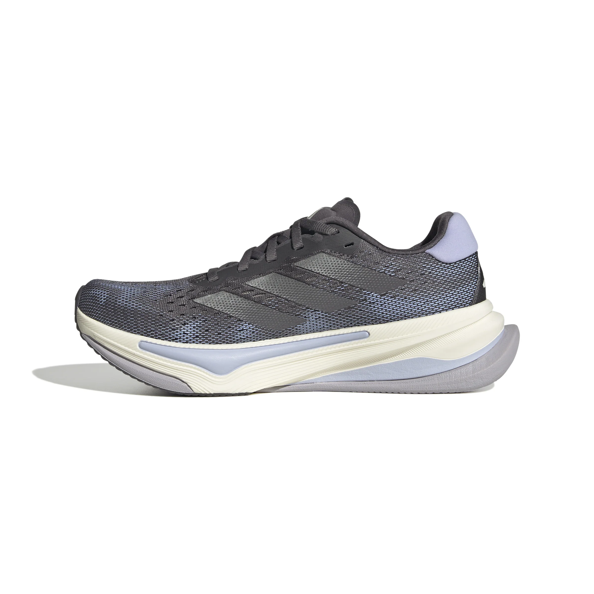 Adidas Womens Supernova Prima - Grey Strata/Iron Metallic/Violet Tone - Neutral - SS25 - Image 4