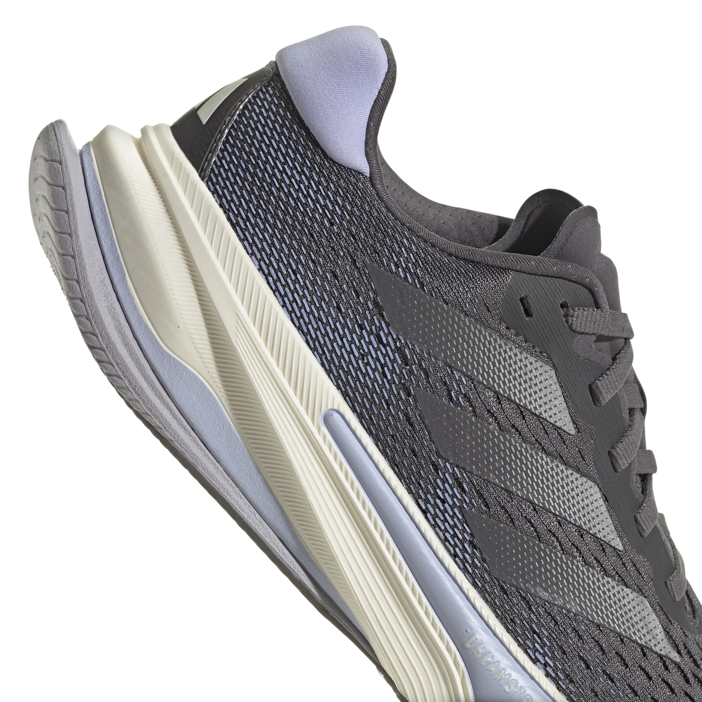 Adidas Womens Supernova Prima - Grey Strata/Iron Metallic/Violet Tone - Neutral - SS25 - Image 8