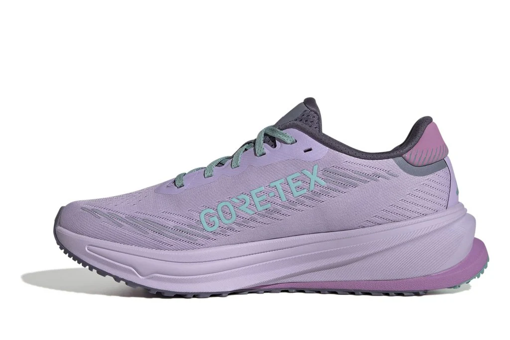 Adidas Womens Supernova Rise GTX - Powder Plum/Silver Metallic/Mint Ton - Neutral - AW25 - Image 4