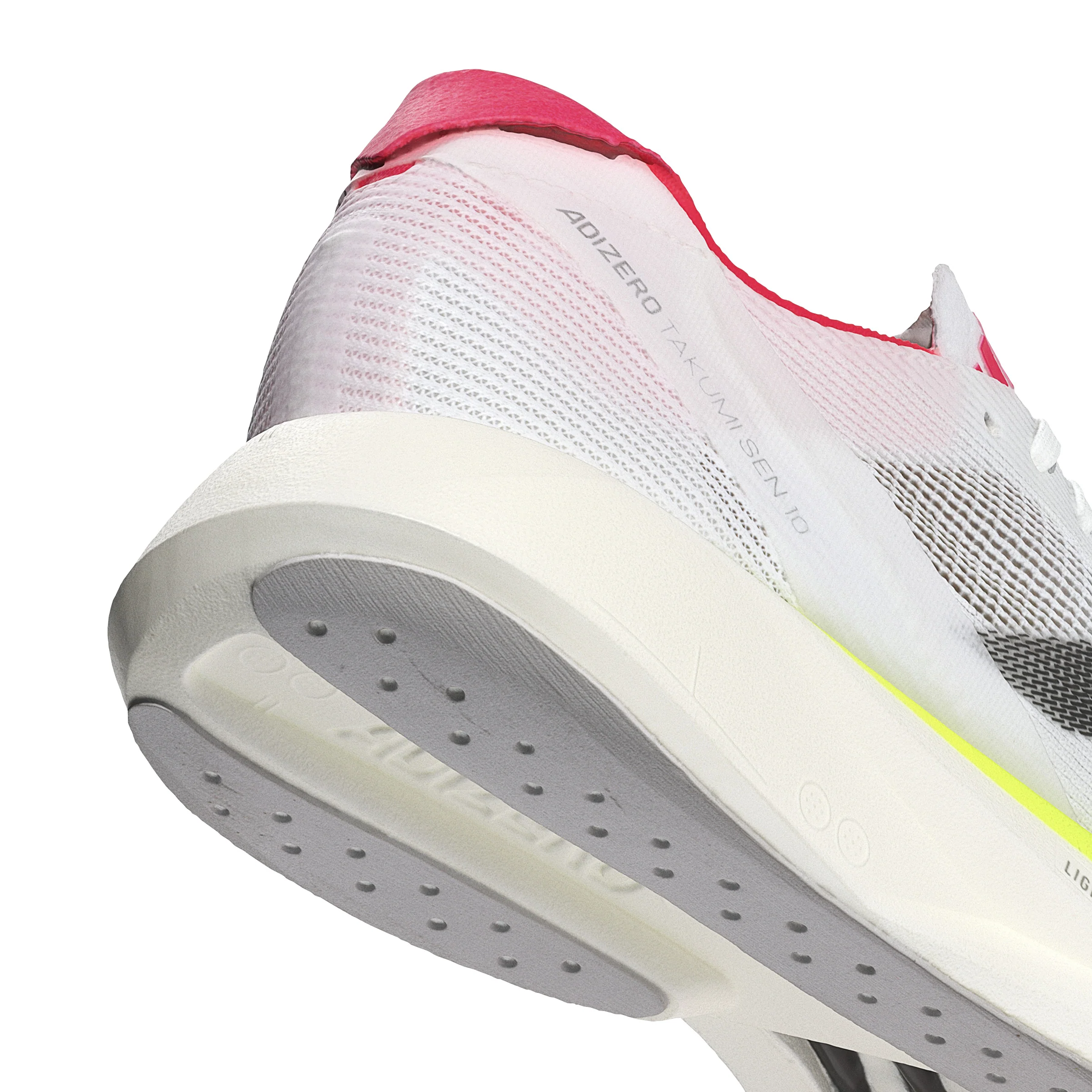 Adidas Womens Takumi Sen 10 - Footwear White/Core Black/Lucid Red - Neutral - SS25 - Image 8