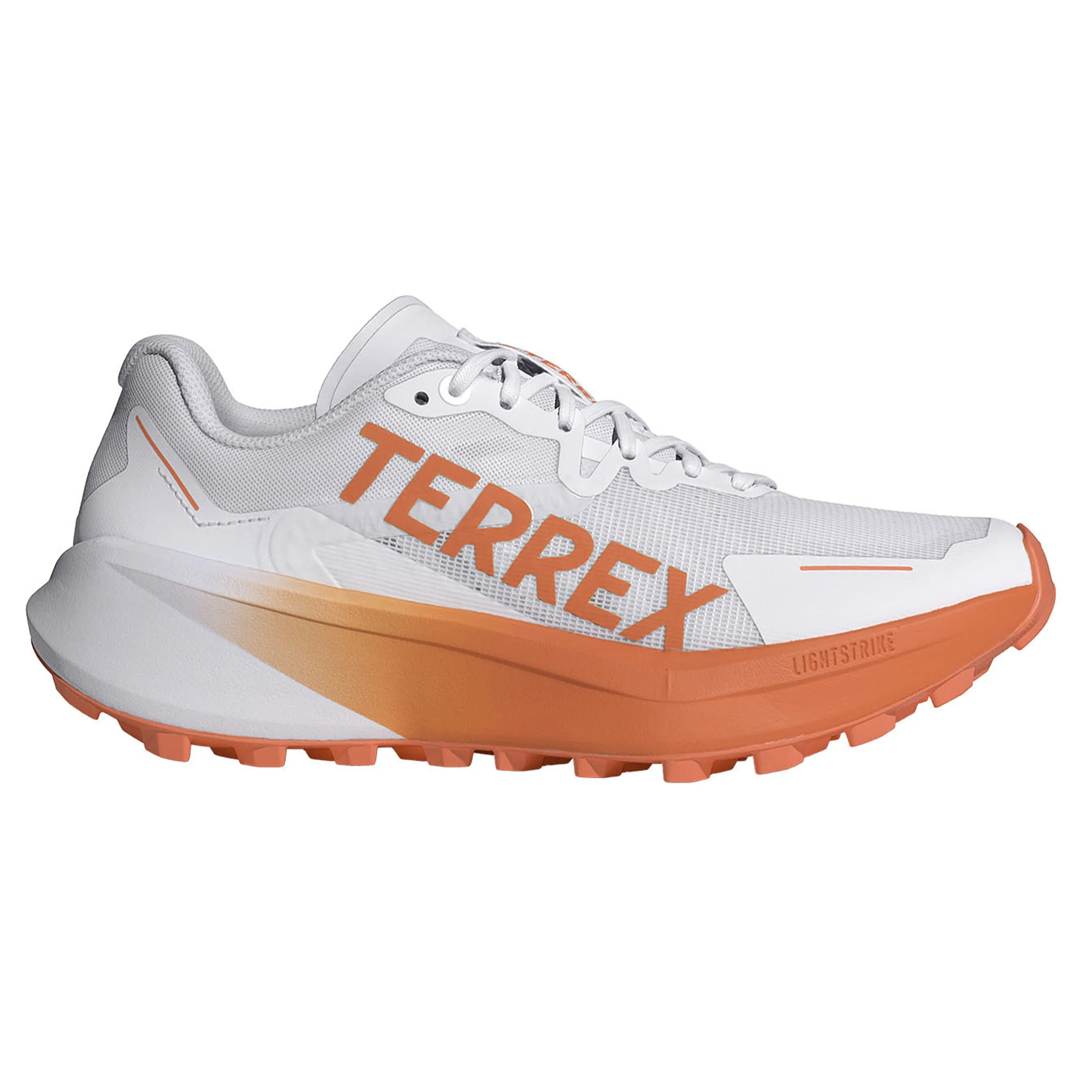 Adidas Womens Terrex Agravic 3 - Footwear White/Semi Impact Orange/Dash Grey - Trail - AW25