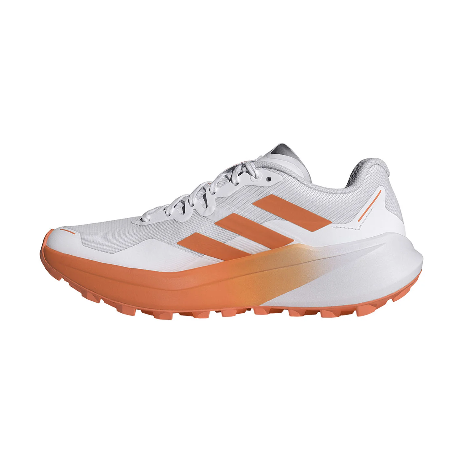 Adidas Womens Terrex Agravic 3 - Footwear White/Semi Impact Orange/Dash Grey - Trail - AW25 - Image 3