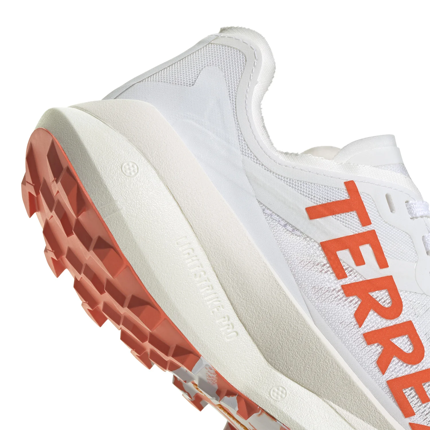 Adidas Womens Terrex Agravic Speed - Footwear White/Impact Orange/Dash Grey - Trail - SS25 - Image 7