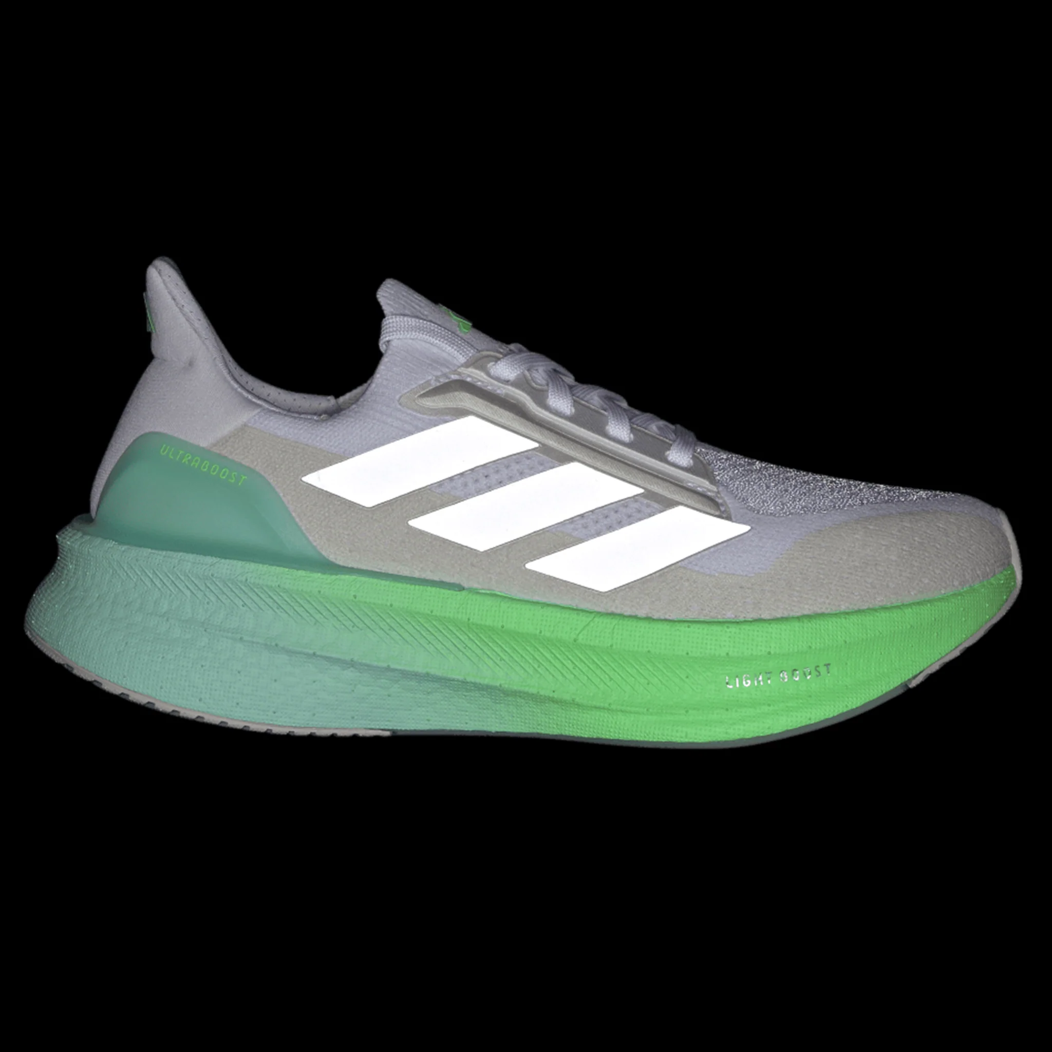 Adidas Womens Ultraboost 5X - Footwear White/Dash Grey/Lime Burst - Neutral - AW25 - Image 7