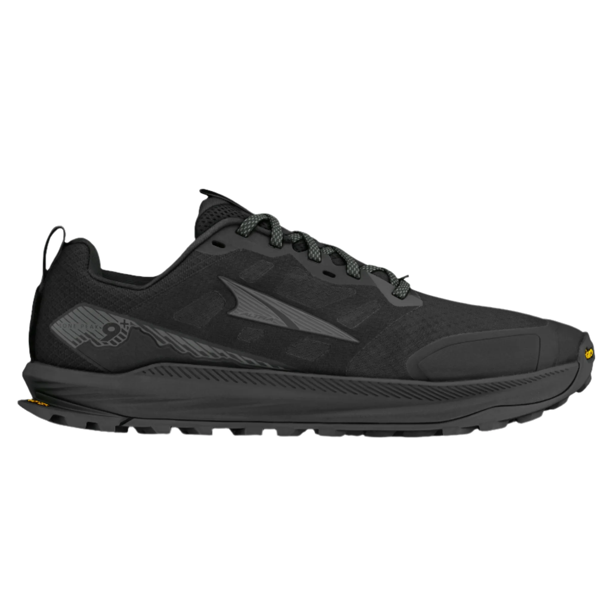 Altra Mens Lone Peak 9+ Wide - 2E Width - Black - Trail