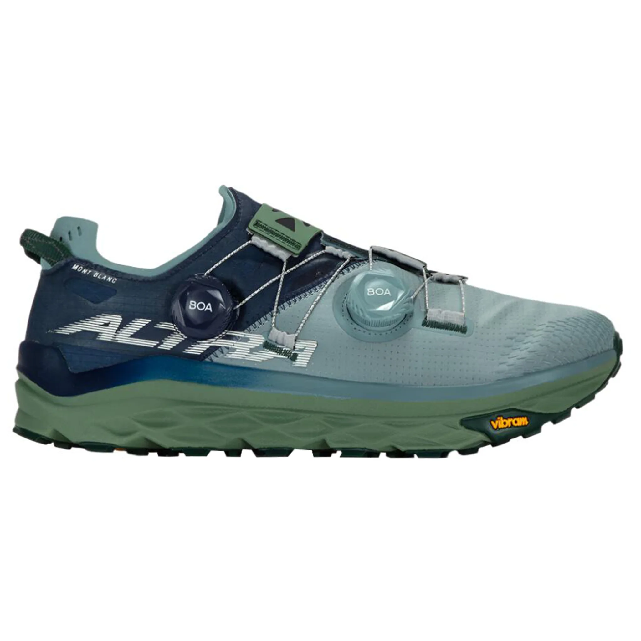 Altra Mens Mont Blanc Boa - Blue/Green - Trail