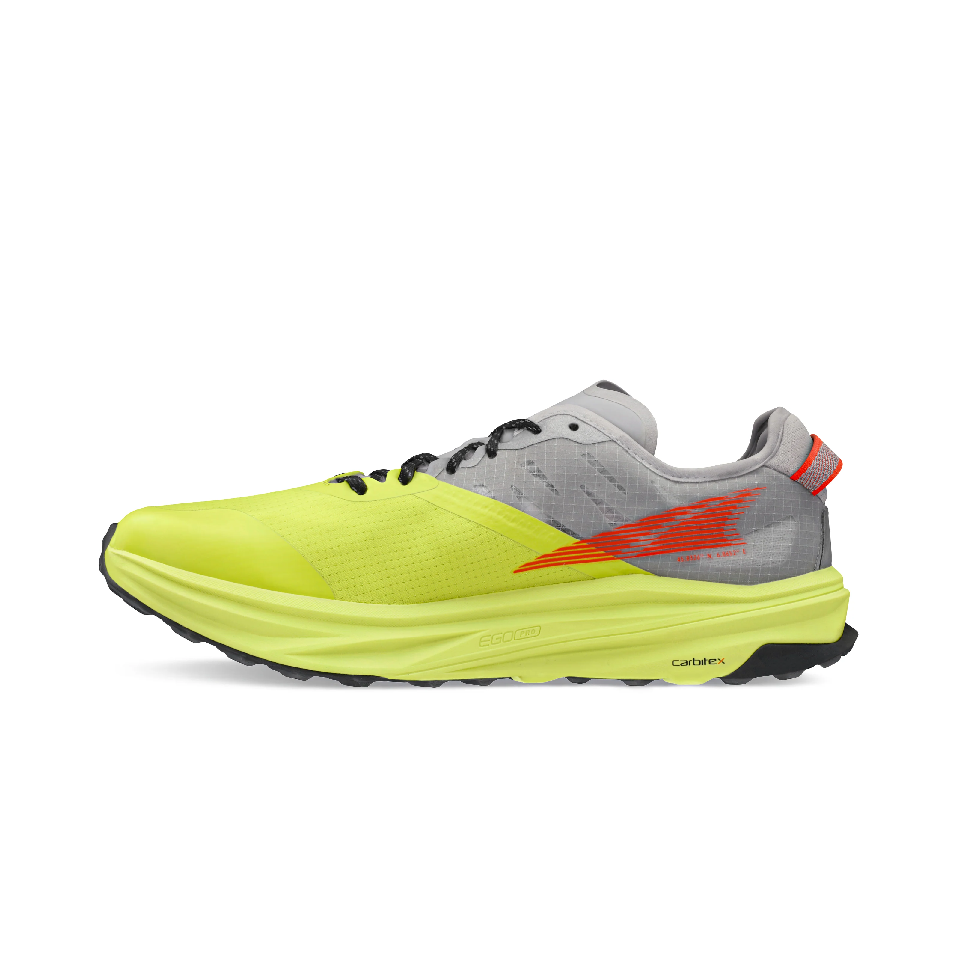 Altra Mens Mont Blanc Carbon - Gray/Lime - Trail - AW24 - Image 3