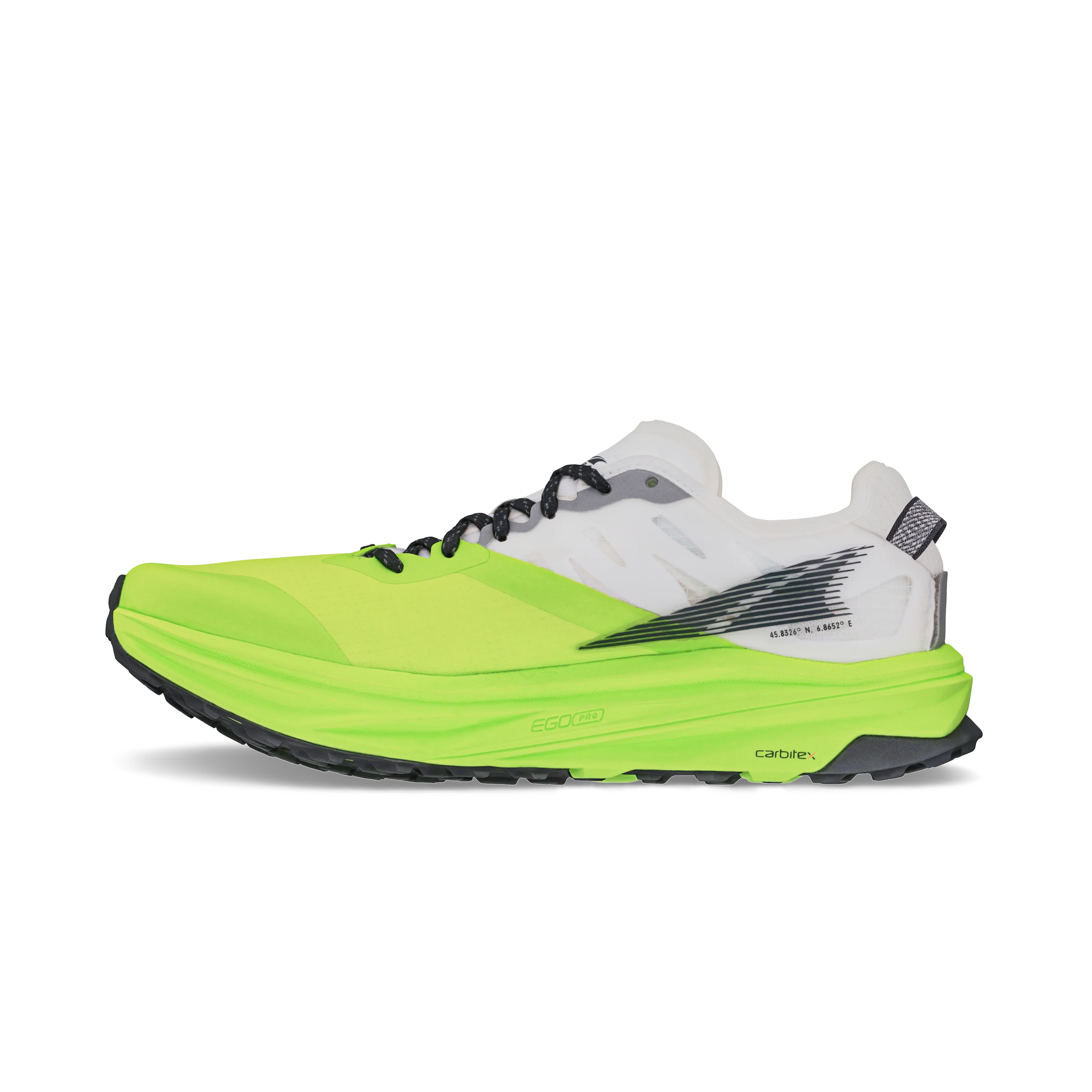 Altra Mens Mont Blanc Carbon - White/Lime - Trail - SS25 - Image 3