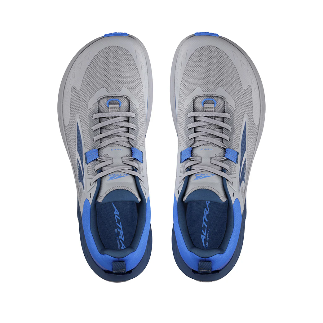 Altra Mens Timp 5 - Gray/Blue - Trail - SS25 - Image 3