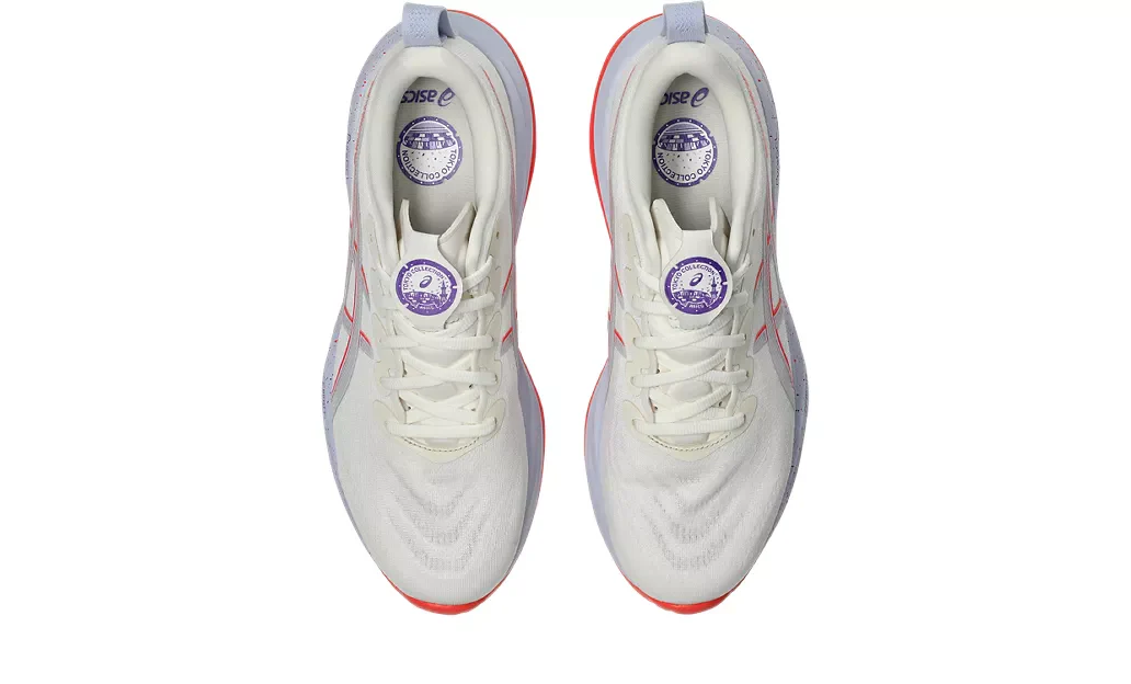 Asics Mens Gel Cumulus 27 Tokyo - Cream/Edo Purple - Neutral - AW25 - Image 5