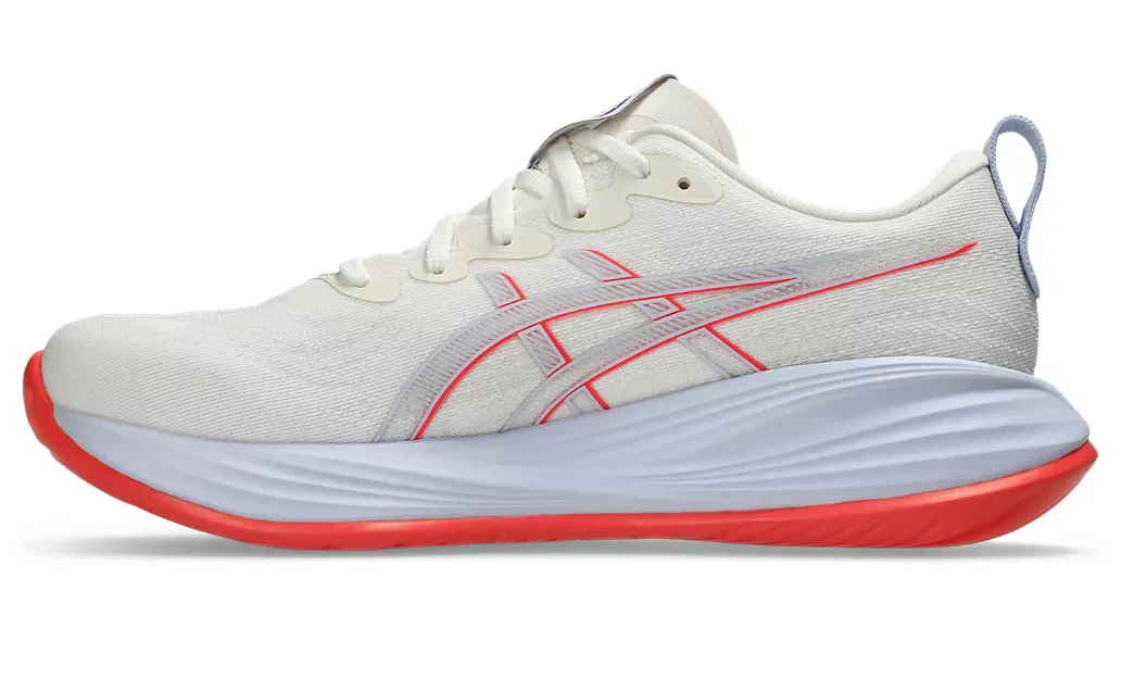 Asics Mens Gel Cumulus 27 Tokyo - Cream/Edo Purple - Neutral - AW25 - Image 6