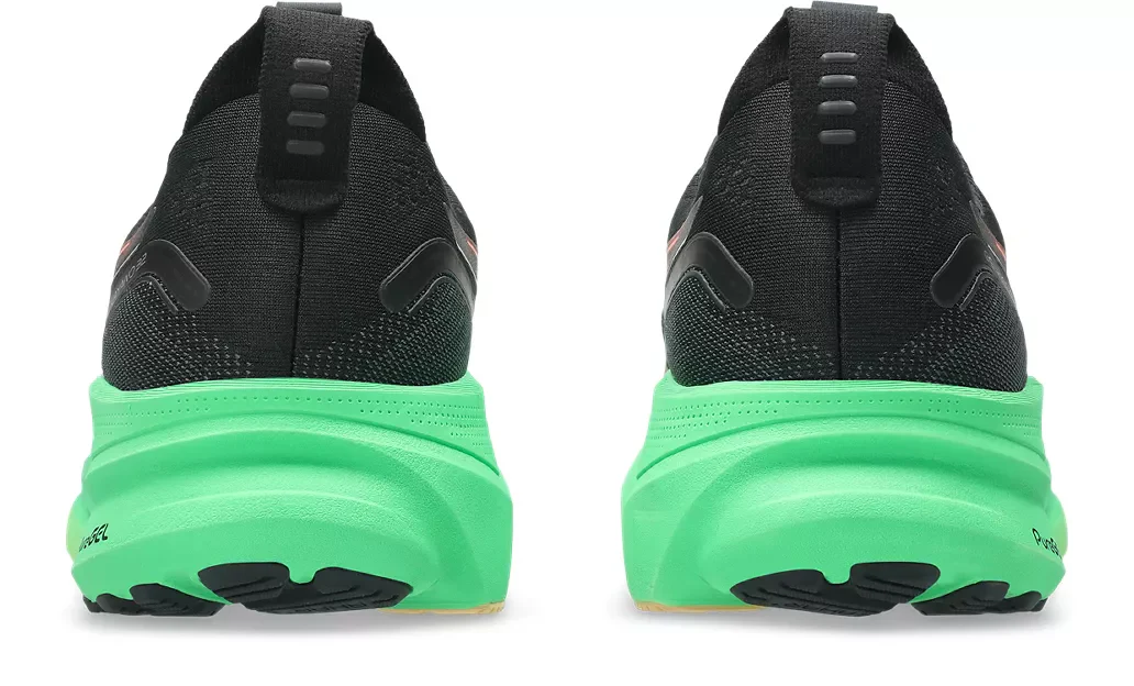 Asics Mens Gel Kayano 32 - Black/Vital Green - Stability - SS26 - Image 4