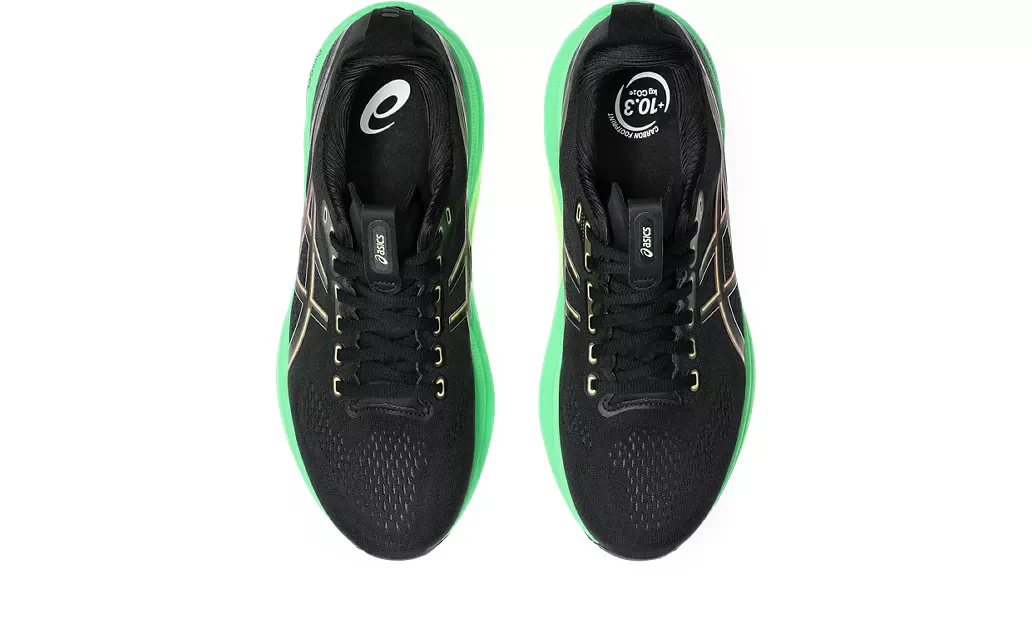 Asics Mens Gel Kayano 32 - Black/Vital Green - Stability - SS26 - Image 6