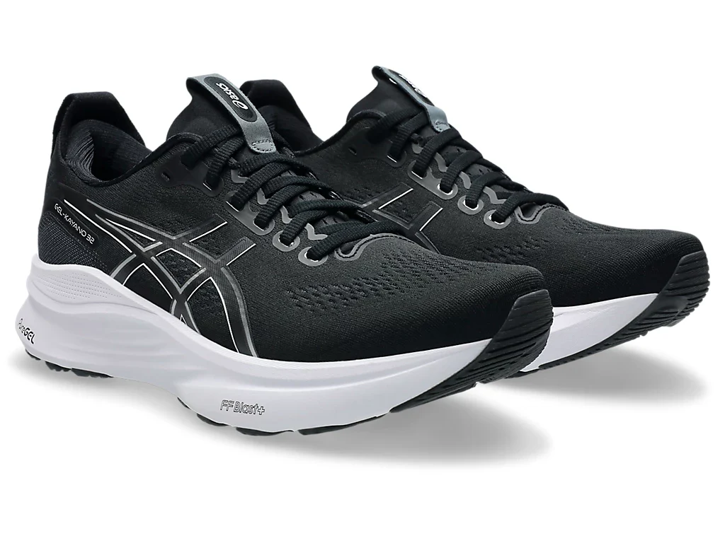 Asics Mens Gel Kayano 32  - Black/White - Stability - AW25 - Image 4